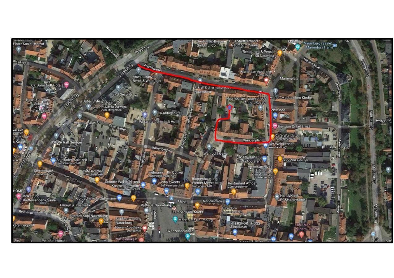 Abendsonne Apartman Naumburg  Kültér fotó